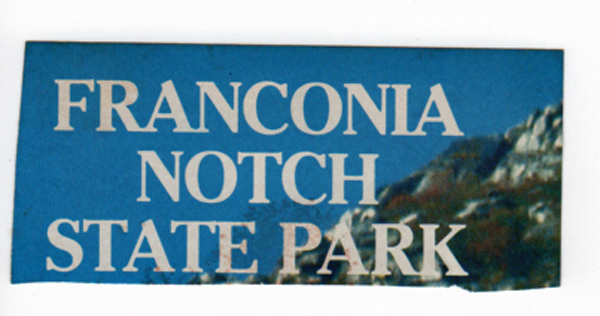 Franconia Notch State Park label